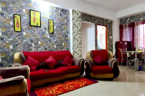 3 BHK Full Furnished Sharing Flat in Karamtoli, Ranchi